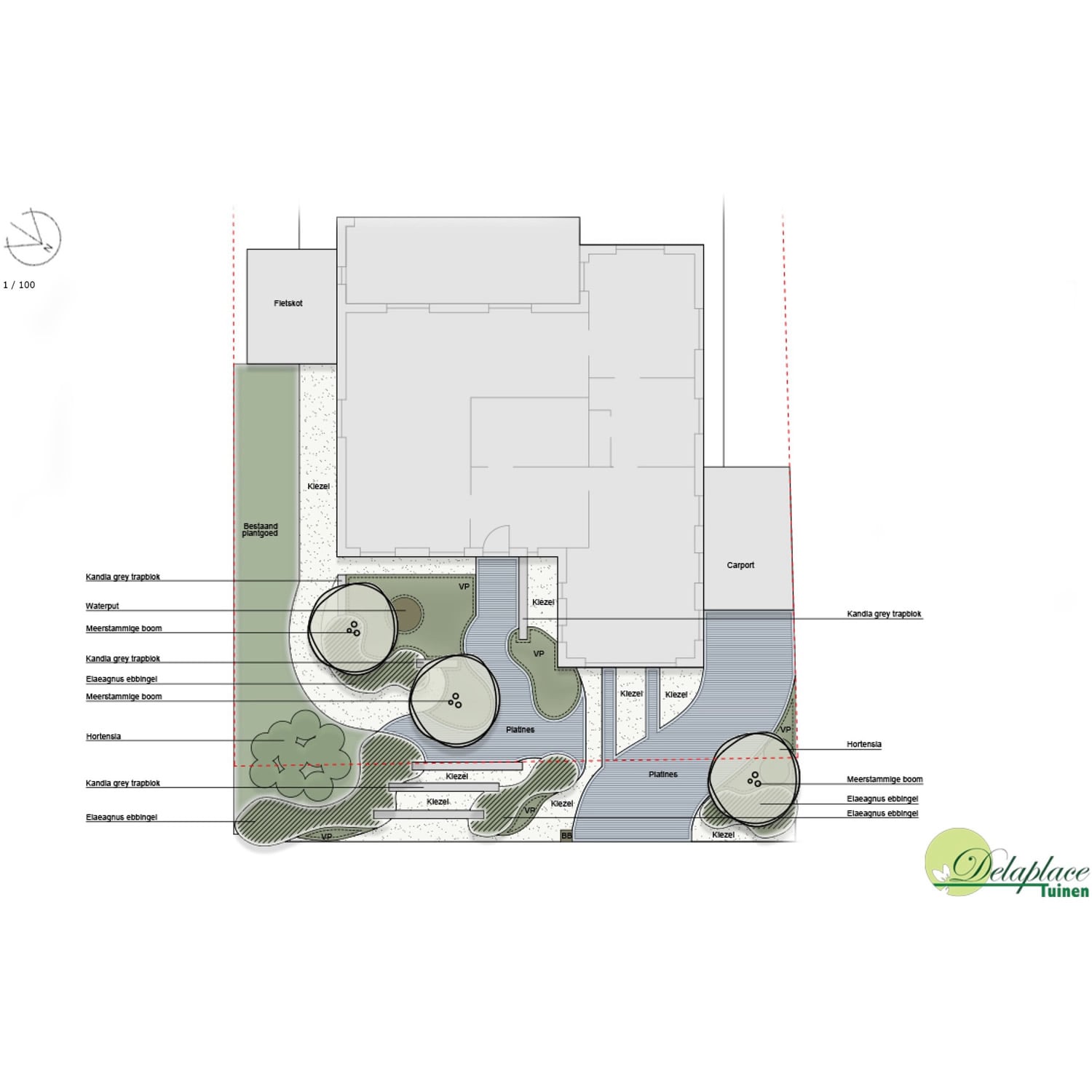 Delaplace tuinonontwerp tuinarchitectuur